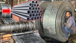 This is How Stainless Steel Pipe Are Manufactured || Production of Pipes