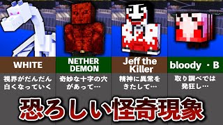 マイクラの隠された都市伝説【一気見まとめ】【ゆっくり解説】