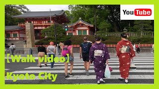 【Walk video shot in 4K】 Gion, Kyoto City at 5 p.m. 2023 KYOTO JAPAN No.6