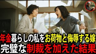 「老後は頼ってこないでよ！」年金10万で暮らす私をお荷物扱いする嫁。真実を暴露して嫁を地獄に落としてやりました・・・