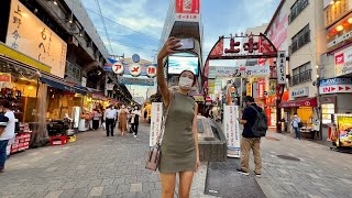 A walk in Ueno with my girlfriend ♡ Tokyo Ueno Ameya Yokocho（アメヤ横丁）
