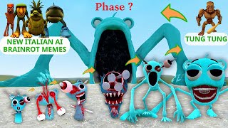 Italian AI Brainrot MEMES vs Sky Blue Sprunki – Full Boss Battle in GMod!