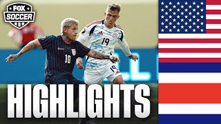 United States vs. Costa Rica Concacaf Gold Cup Highlights | FOX Soccer