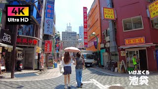 【4K】池袋駅西口の繁華街を散歩 (Jun. 2025) | Walk around downtown Ikebukuro Station West Exit.