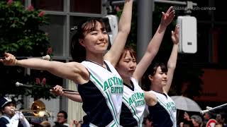 【4K】チア部/バトン部/高校/大学/お祭り/パレード/文化祭/学園祭/野球応援/カメラじじい/Japanese Omatsuri　＃チア #チアリーダー #チア部 #応援団 #バトン部