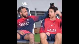 Neymar Trolling his teammate 😂