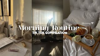 "productive morning routine" | motivation | tiktok compilation |  #morningroutine #tiktok