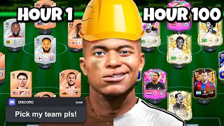 I Spent 100 Hours Upgrading a Viewer`s Team in FIFA