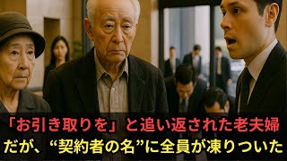 『お引き取りを』と追い返された老夫婦…しかし10分後、営業担当が顔面蒼白になった理由とは？