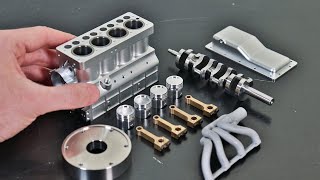 この小さなエンジンは獣のようにうなり声を上げます (組み立てと走行)