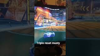 triple reset musty #funk #anime #foryou #pourtoi #rocketleague #art #freestyle #fortnite
