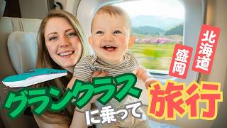 【東京→盛岡→函館】グランクラス＆わんこそば体験！人生初の桜に感動🌸新幹線旅