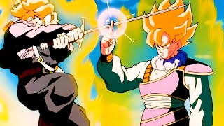 トランクスが超剣士として覚醒し悟空と戦う, Trunks Awakens as the Super Swordsman to Battle Goku!