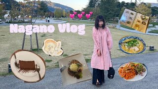 善光寺付近はたくさんおいしいものがある🧁🤎またまた長野ブイログです♡