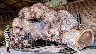 Wood Splitting becomes Art at a Sydney Sawmill
