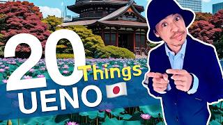 20 Things To Do in Tokyo Japan - UENO, Tokyo | Travel Guide 🇯🇵