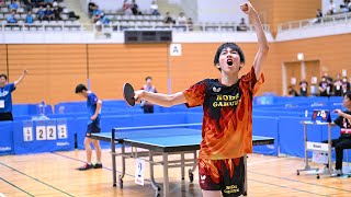 第55回全国中学校卓球大会ハイライト｜男女個人戦 準決勝  #全中  #新潟  #卓球レポート