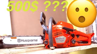 Best 500$ chainsaw!!!Husquarna 543xp review!