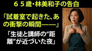 【シニア恋愛】試着室で起きた“あの瞬間”が、私の人生を変えた——