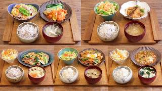 【一週間献立】夕飯5日分を30分で！薬剤師が考える健康料理 #581
