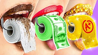 I Escaped from a POOR Life and Ended Up GIGA RICH? 💄Ultimate Makeover Journey!