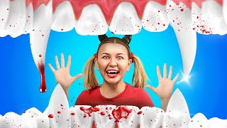 I FELL IN LOVE WITH A VAMPIRE || WILL SHE BITE 🩸 OR KISS ME 👄???