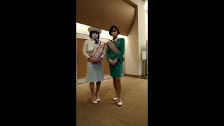 【女装】コンパニオンのお仕事を女装で
