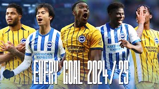 Every Goal From 2024/25 | Brighton & Hove Albion