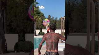 Neymar First try and hits the Target 😂🔥