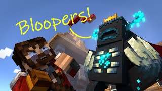 Warden and Sculk Zombie Apocalypse vs Overworld Army Bloopers (Minecraft Animation)