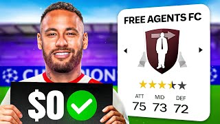 Can I Win UCL with Free Agents Only?
