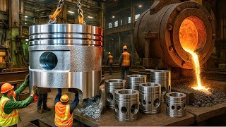 How Caterpillar Engine Piston are Made |