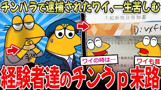 【逮捕】昔チンうｐで捕まったワイ、一生苦しむ…→「ワイも」「ワイの時は～」前科者多すぎる【2ch面白いスレ】