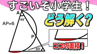 【面白い算数問題】中学受験 中学入試 算数 解説 成蹊中学 平面図形