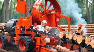 26 Mind-Blowing Firewood Processing Machines in Action! Homemade Firewood Processing Machines #2