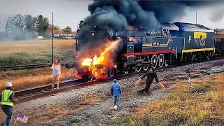Most Unbelievable Train Moments Caught on Camera - Best Of Month #63