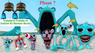 Tralalero-Tralala vs Sky Blue Sprunki – Evolution of Sky Blue Sprunki in GMod!