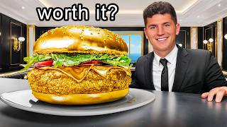 私は世界一のハンバーガーを食べました