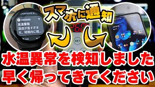 【アクアリウム】水温異常をスマホにプッシュ通知＆警報アラーム！ヒーター故障による高水温低水温事故を回避する方法 #inkbird 【ビバアクア】