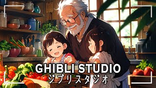 ジブリメドレー🎨 2時間の心安らぐジブリ音楽🍀千と千尋の神隠し、となりのトトロ、もののけ姫