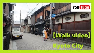 【Walk video shot in 4K】 Encountering Maiko in Gion, Kyoto City at 4 p.m. 2023 KYOTO JAPAN No.8