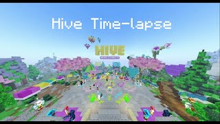 HiveMC time-lapse with shaders (Bedrock)