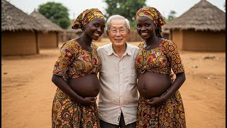 78歳の日本人男性が2人の若いアフリカ人女性を同時に妊娠させる