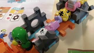しまじろうとブロック！え！電気自動車？ジ○リ？