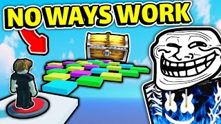 I Tricked My Friends with This TROLL OBBY In Roblox...