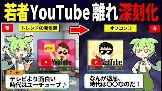 若者のYouTube離れが止まらない…その理由とは 【ずんだもん解説】