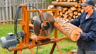 26 Mind-Blowing Firewood Processing Machines in Action! Homemade Firewood Processing Machines #3