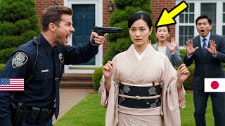日本人女性に銃を向けた警官…彼女の“階級”を知った瞬間、青ざめた