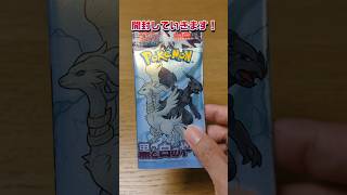 【ポケカ開封】ブラックホワイトな妄想ポケカパック開封 #ブラックボルト #ホワイトフレア #ポケモンカード #100均工作