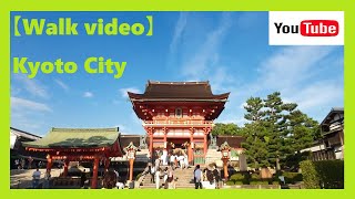 【Walk video shot in 4K】 Fushimi Inari Taisha Shrine first half, Kyoto City at 5 p.m 2023 JAPAN No.12
